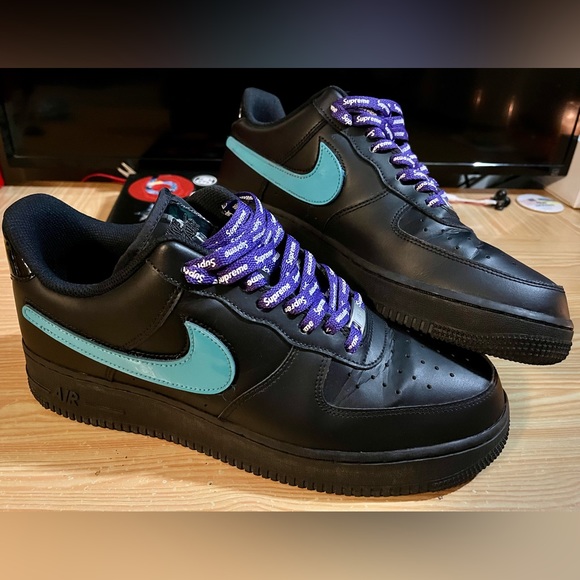Nike Air Force 1 low changeable swoosh ( custom ) - Picture 4 of 12